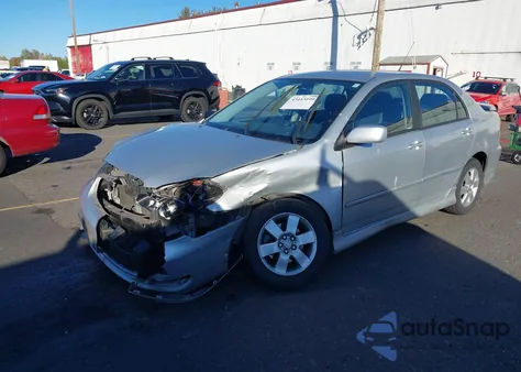 2005 Toyota Corolla S z USA, uszkodzony, nr VIN 1NXBR32E65Z477780